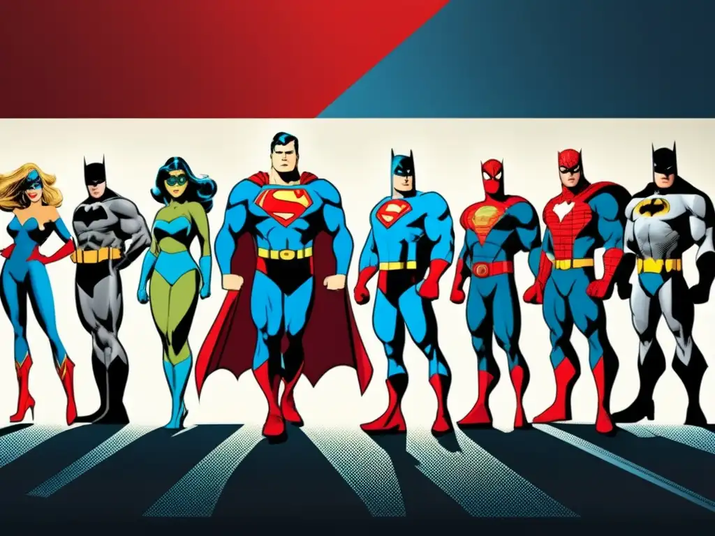 Evolución de superhéroes en la cultura pop Superhéroes del cómic para invertir: Evolución de iconos y leyendas, desde Superman y Batman hasta Iron Man y Wonder Woman