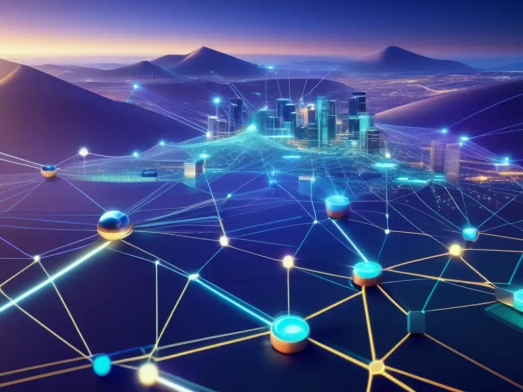 Futuro financiero: Intercambio de tasas Swap de Tasa de Interés: Web financiera futurista, nodos y pagos, estrategias y beneficios