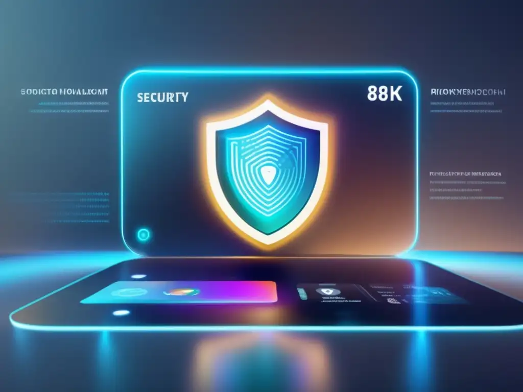 Seguridad avanzada para billetera digital Tácticas de seguridad para inversiones criptográficas: sistema de alta tecnología protegiendo una billetera digital