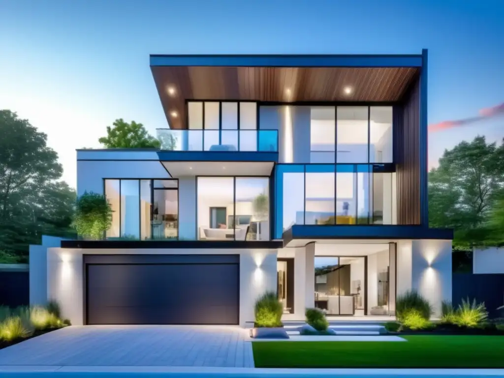 Propiedad renovada con diseño moderno y jardín impecable Técnicas de flipping inmobiliario rentables en imagen de propiedad renovada con diseño moderno y jardines impecables