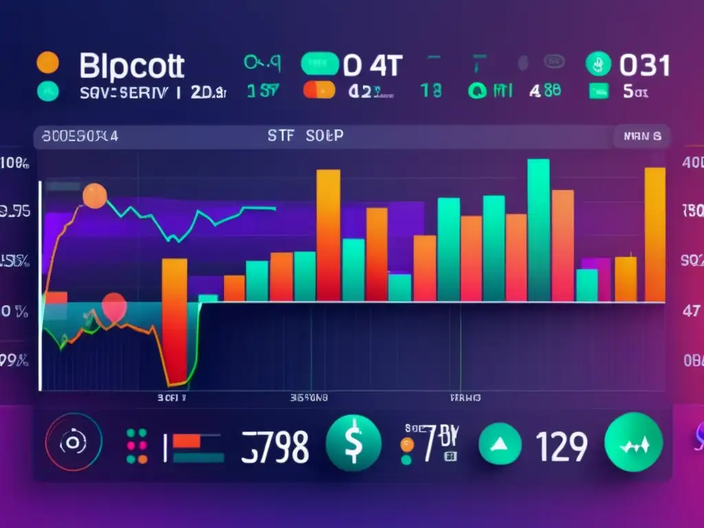 Interfaz moderna de análisis de gráficos de criptomonedas Guía análisis técnico altcoins: interfaz moderna con indicadores, patrones y herramientas para análisis gráfico de criptomonedas