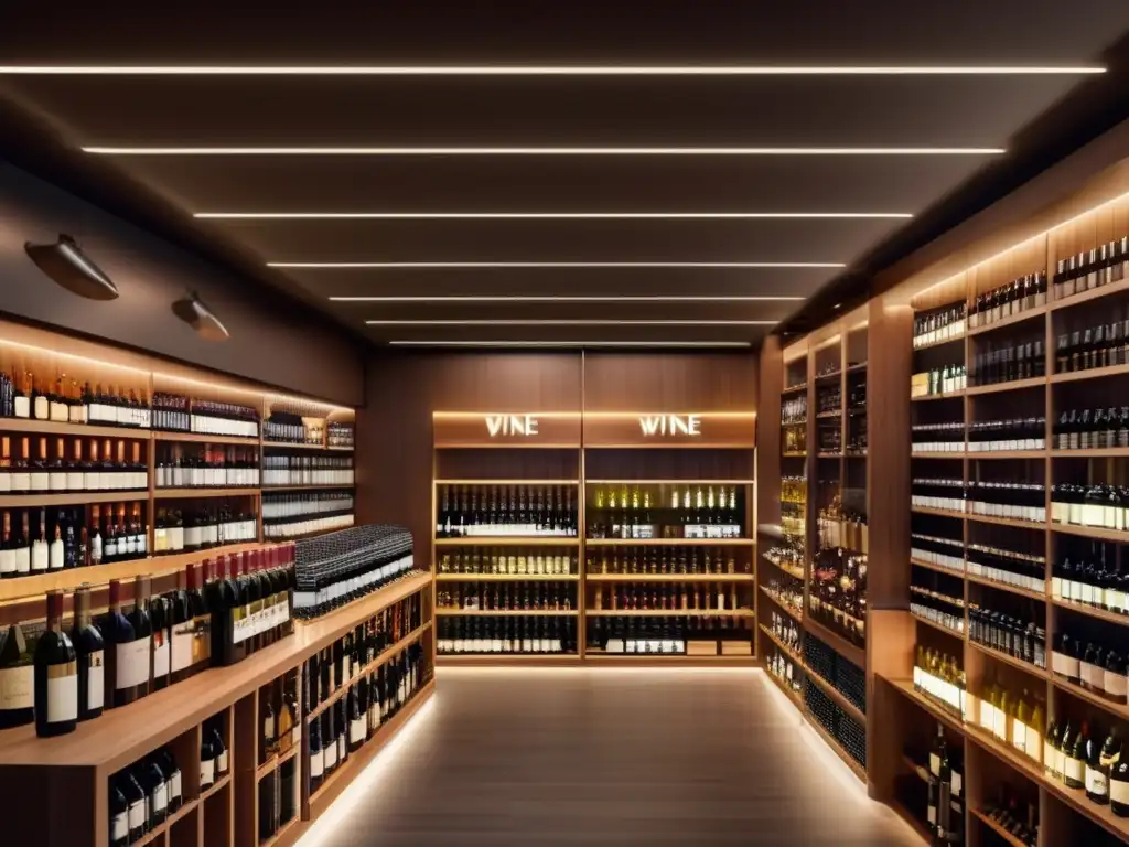 Tienda de vinos y licores moderna y elegante Tienda elegante vinos licores - Volatilidad mercado vinos licores