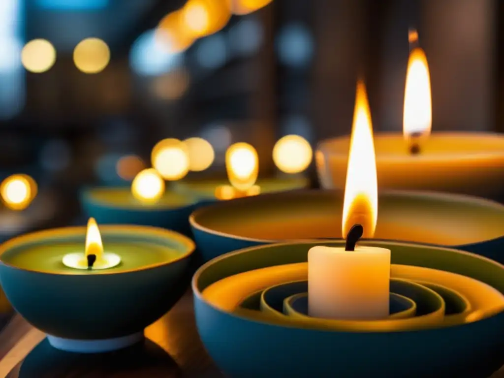 Trader analizando gráficos de velas Trader profesional analizando gráficos de velas japonesas y herramientas de análisis técnico