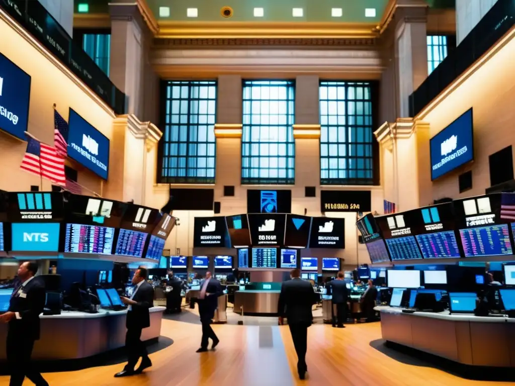 Piso de operaciones NYSE: energía y dinamismo Traders y energía en la NYSE: Mejores bolsas refugio en tiempos de incertidumbre
