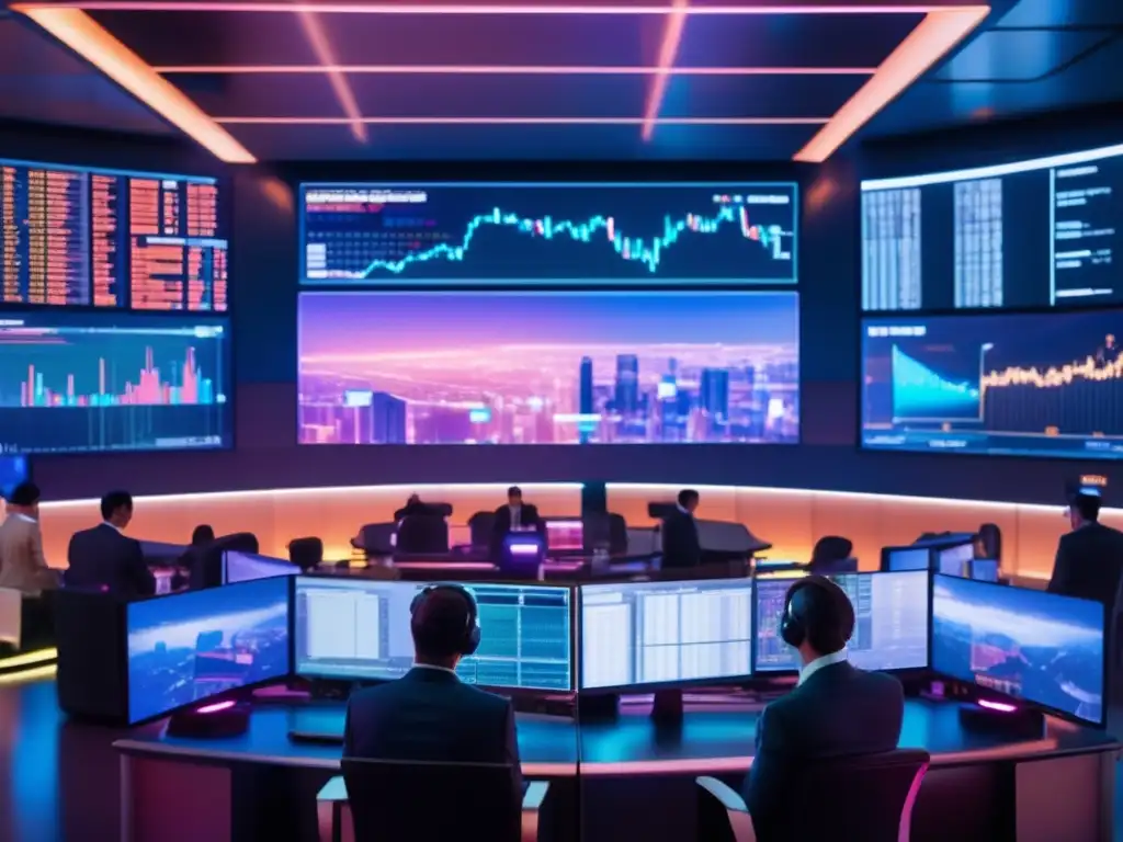 Traders analizando gráficos de criptomonedas Traders analizando estrategias de análisis técnico para el éxito en criptomonedas