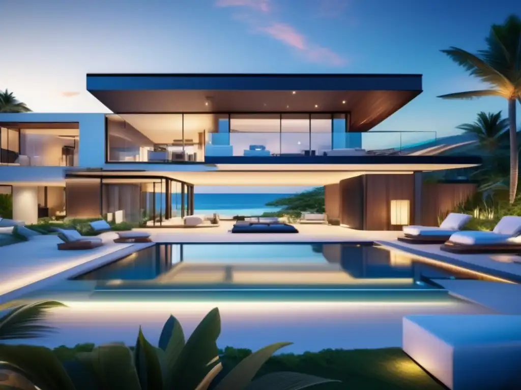 Villa de lujo con piscina infinita y vistas panorámicas Ultra detalle propiedad vacacional rentable con consejos de rentabilidad