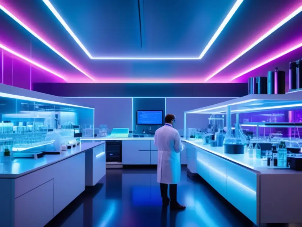 Laboratorio futurista de biotecnología Ultralab futurista de biotecnología, invirtiendo en tiempos inciertos