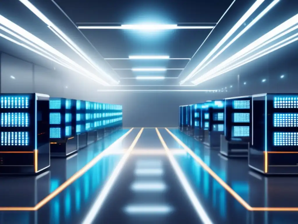 Instalación minera futurista para criptomonedas Ventajas y desventajas de la minería de criptomonedas en una instalación futurista y sofisticada
