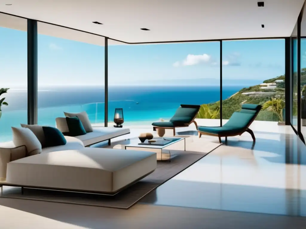 Villa de lujo con vista al mar y piscina infinita Villa de lujo con vista al mar, ideal para vacaciones