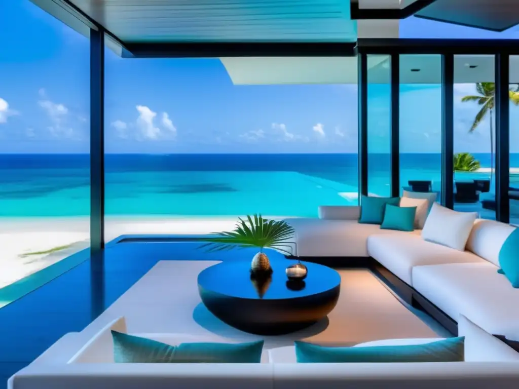 Villa de lujo frente a la playa Villa de playa de lujo con vista al mar - Tendencias de inversión en propiedades vacacionales