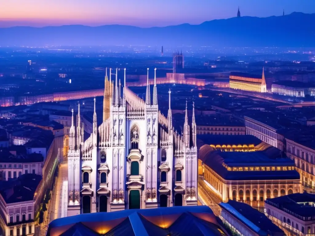 Skyline moderno de Milán, Italia Vista panorámica de la moderna y vibrante ciudad de Milán, Italia, resaltando su skyline ultradetallado en 8k